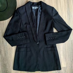 Black By Moussy Black Single Button Blazer XS